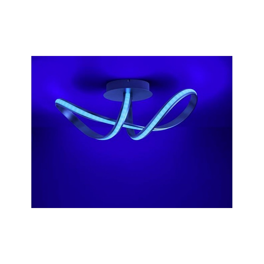 Leuchten Direkt 18431-55 - LED RGB Reguliuojamas lubinis šviestuvas MELINDA LED/28W/230V