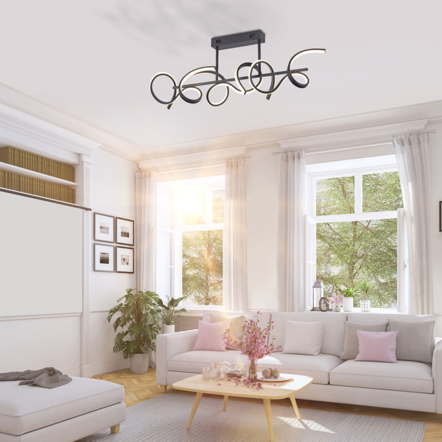 Leuchten Direkt 19032-18 - LED Pritemdomas šviestuvas CURLS 3xLED / 25,8W / 230V