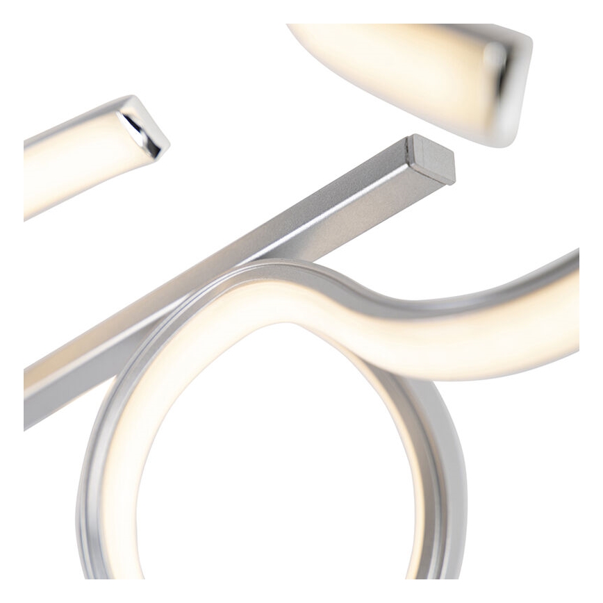 Leuchten Direkt 19032-21 - LED Reguliuojamas ant pagrindo montuojamas sietynas CURLS LED/25,8W/230V