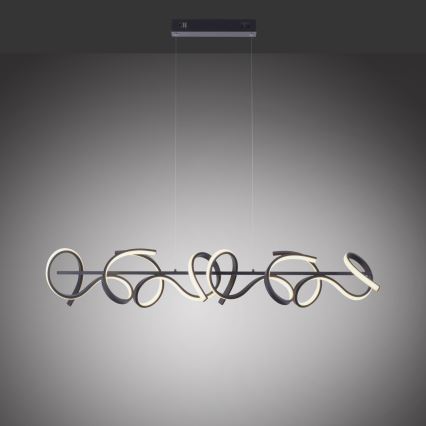 Leuchten Direkt 19033-18 - LED pritemdomas šviestuvas ant virvės CURLS 4xLED / 10,2W / 230V