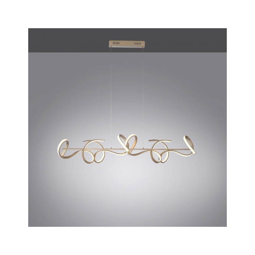 Leuchten Direkt 19033-60 - LED Reguliuojamas pakabinamas sietynas CURLS LED/40,8W/230V