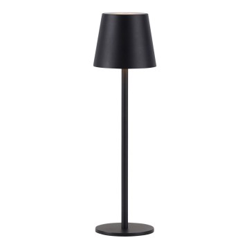 Leuchten Direkt 19250-18 - LED Pritemdoma įkraunama lauko lempa EURIA LED/3W/5V 2600 mAh IP54 juoda