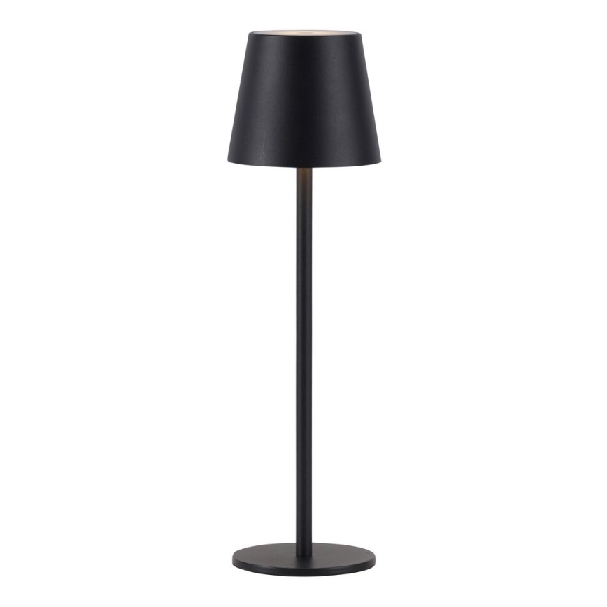 Leuchten Direkt 19250-18 - LED Pritemdoma įkraunama lauko lempa EURIA LED/3W/5V 2600 mAh IP54 juoda