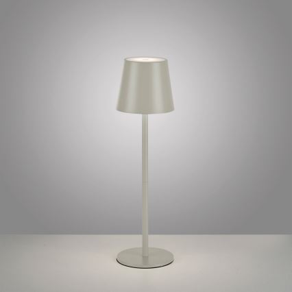 Leuchten Direkt 19250-40 - LED Pritemdoma įkraunama lauko lempa EURIA LED/3W/5V 2600 mAh IP54 pilka