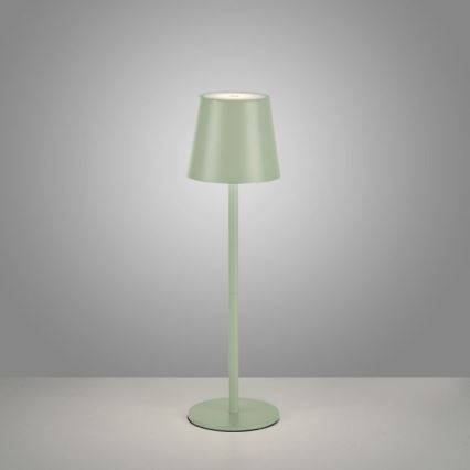 Leuchten Direkt 19250-43 - LED Pritemdoma įkraunama lauko lempa EURIA LED/3W/5V IP54 žalia