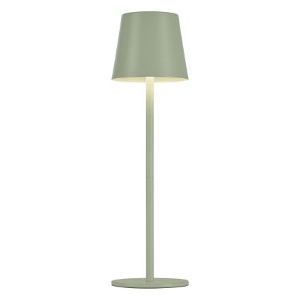 Leuchten Direkt 19250-43 - LED Pritemdoma įkraunama lauko lempa EURIA LED/3W/5V IP54 žalia