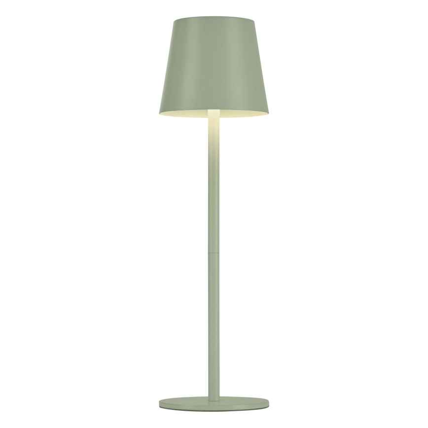 Leuchten Direkt 19250-43 - LED Pritemdoma įkraunama lauko lempa EURIA LED/3W/5V IP54 žalia