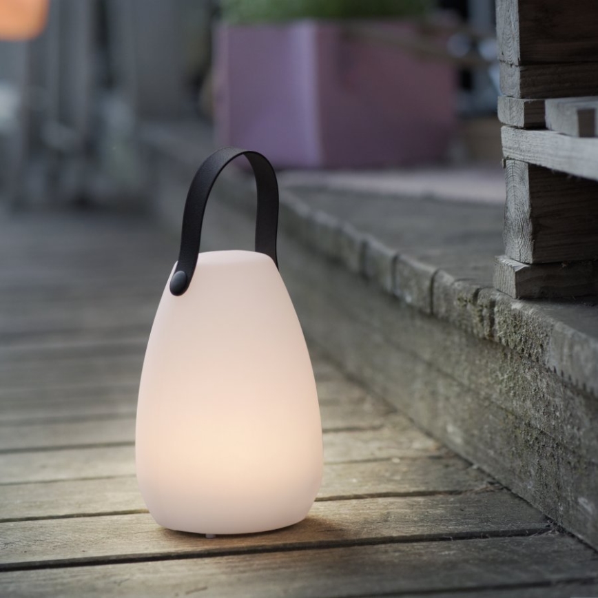 Leuchten Direkt 19879-16 - LED RGBW Lauko stalinė lempa KENO LED/0,6W/5V 1500 mAh IP44