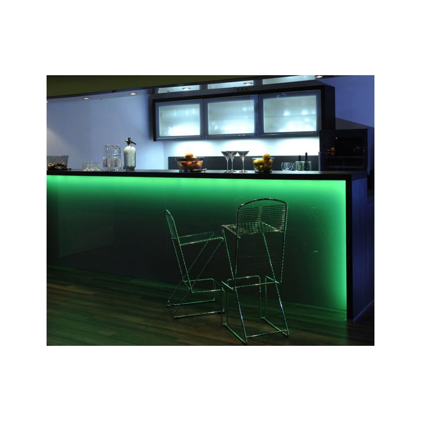 Leuchten Direkt 81209-70- LED RGB Reguliuojama juosta TEANIA 3m 16,2W/12/230V + valdymo pultas