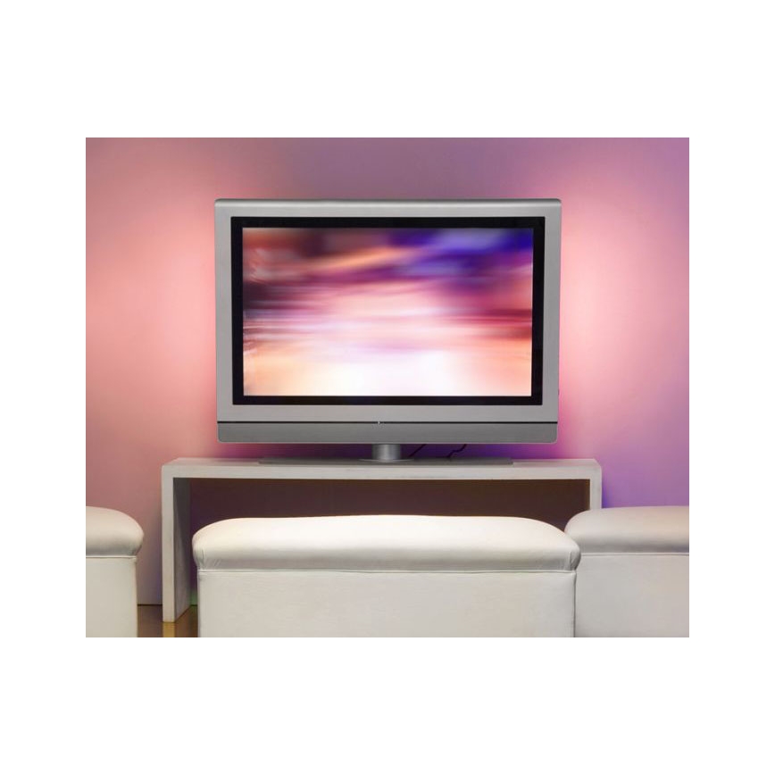 Leuchten Direkt 81209-70- LED RGB Reguliuojama juosta TEANIA 3m 16,2W/12/230V + valdymo pultas