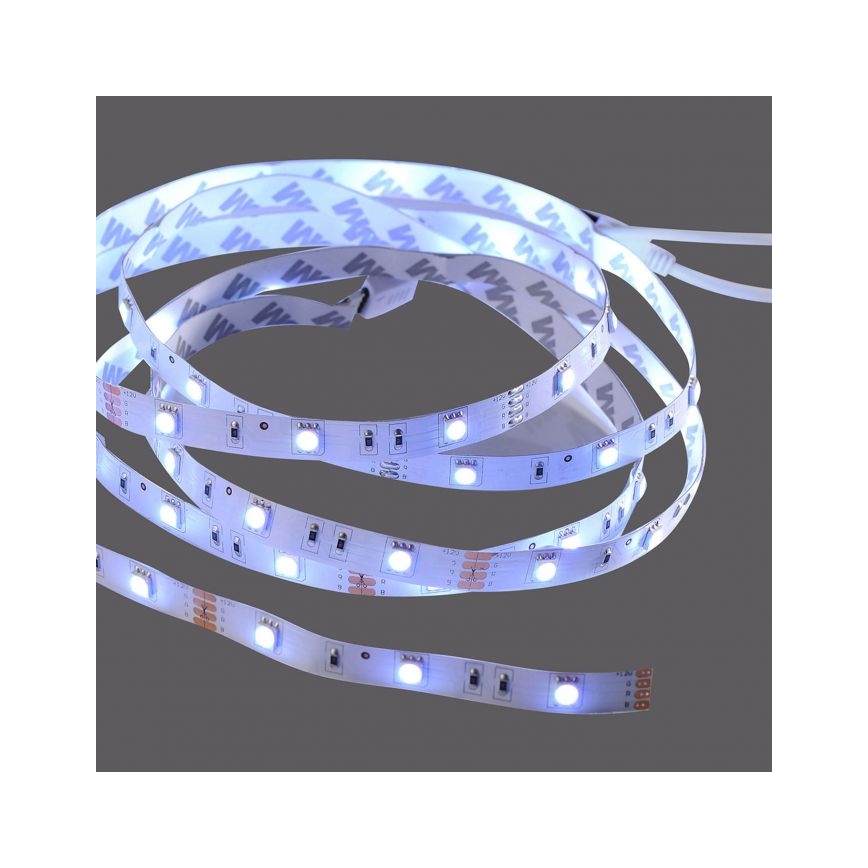 Leuchten Direkt 81209-70- LED RGB Reguliuojama juosta TEANIA 3m 16,2W/12/230V + valdymo pultas