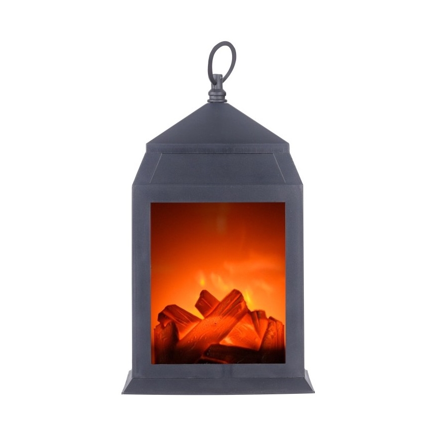 Leuchten Direkt 86220-18 - LED Dekoratyvinis žibintas CHIMNEY LED/0,6W/3xAAA