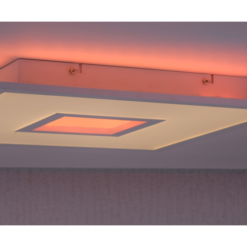 Leuchten Direkt 11645-16 - LED RGB pritemdomas lubinis šviestuvas RECESS LED/22,5W/230V + LED/5W + nuotolinio valdymo pultas