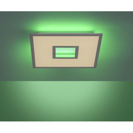 Leuchten Direkt 11645-16 - LED RGB pritemdomas lubinis šviestuvas RECESS LED/22,5W/230V + LED/5W + nuotolinio valdymo pultas