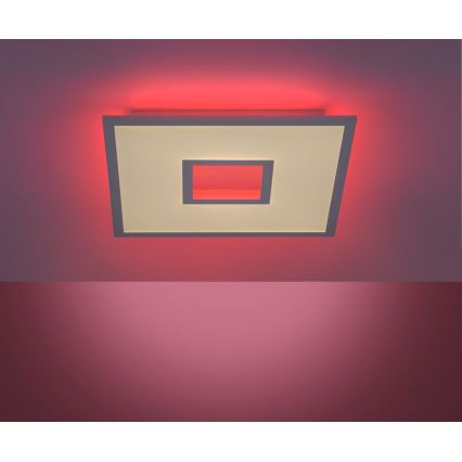 Leuchten Direkt 11645-16 - LED RGB pritemdomas lubinis šviestuvas RECESS LED/22,5W/230V + LED/5W + nuotolinio valdymo pultas