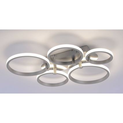 Leuchten Direkt 12112-55 - LED tvirtinamas sietynas JOHANNA 2xLED/11,5W/230V+2xLED/9W+1xLED/7W