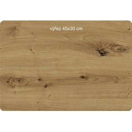 Li-Go 23628/DUB3 - Sieninis LED laikrodis/1xAA skersmuo 32 cm šviesus ąžuolas/Apvalus