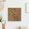 Li-Go 5499/DUB2 - Sieninis laikrodis 1xAA 40x40 cm ąžuolas
