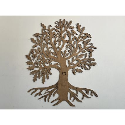 Li-Go 5742/DUB2 - dimeriuojama sieninė LED dekoracija LED/10W/230V 90x110 cm ąžuolas