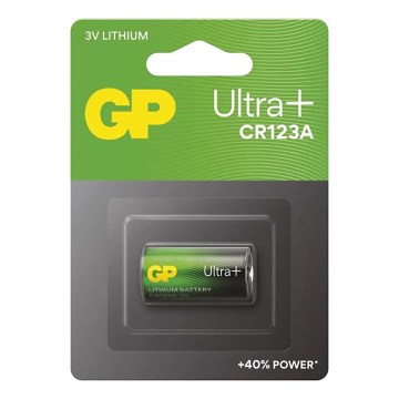 Ličio baterija CR123A GP LITHIUM 3V/1550 mAh