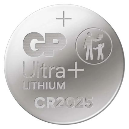 Ličio baterijos  CR2025 GP LITHIUM 3V/170 mAh