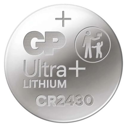 Ličio baterijos  (tabletė) CR2430 GP LITHIUM 3V/300 mAh