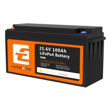 LiFePO4 akumuliatorius saulės sistemoms 25,6 V/100 Ah, IP66