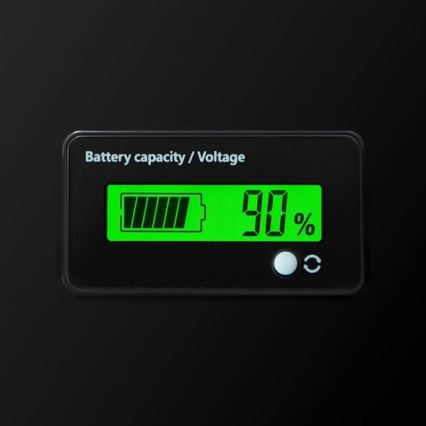 LiFePO4 akumuliatorius su ekranu 12,8V/100Ah