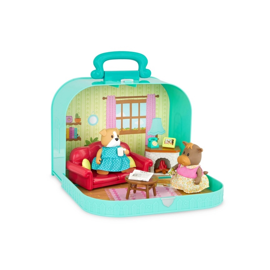 Li'l Woodzeez - KOMPLEKTAS in a dėklas living room
