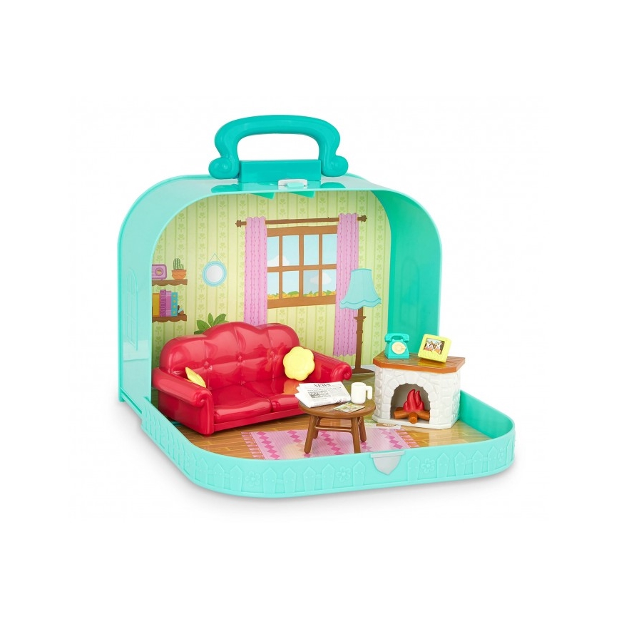 Li'l Woodzeez - KOMPLEKTAS in a dėklas living room