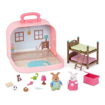 Li'l Woodzeez - KOMPLEKTAS in a dėklas vaikiškas room