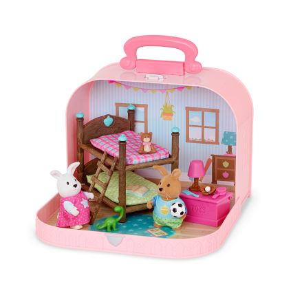 Li'l Woodzeez - KOMPLEKTAS in a dėklas vaikiškas room
