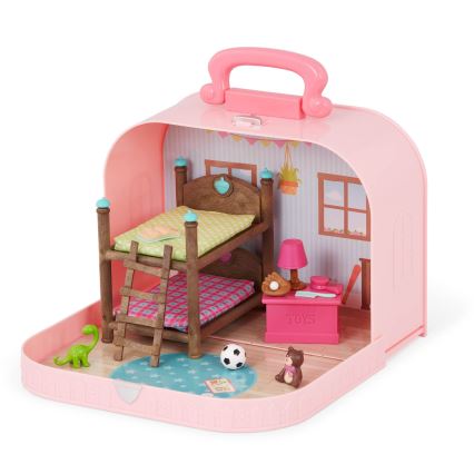 Li'l Woodzeez - KOMPLEKTAS in a dėklas vaikiškas room