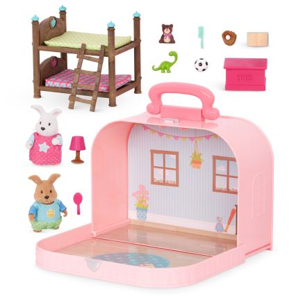 Li'l Woodzeez - KOMPLEKTAS in a dėklas vaikiškas room