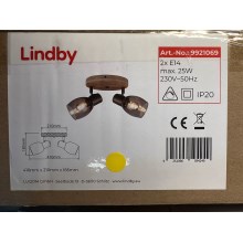 Lindby - Akcentinis šviestuvas INESKA 2xE14/25W/230V