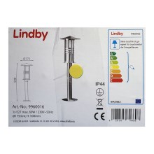 Lindby - Lauko lempa ERINA 1xE27/60W/230V IP44