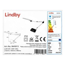 Lindby - LED Reguliuojama jutiklinė stalinė lempa FELIPE LED/4,5W/230V