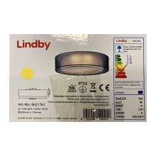 Lindby - LED Reguliuojamas lubinis šviestuvas AMON 3xLED/12W/230V