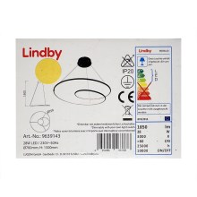 Lindby - LED Reguliuojamas pakabinamas sietynas LUCY LED/28W/230V