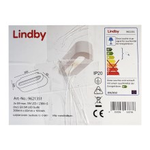 Lindby - LED Sieninis šviestuvas FIONI 2xG9/3W/230V