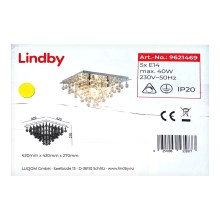 Lindby - Lubinis šviestuvas ANNIKA 5xE14/40W/230V