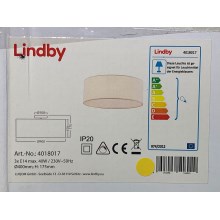 Lindby - Lubinis šviestuvas HENRIKA 3xE14/40W/230V baltas