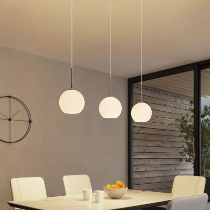 Lindby - Reguliuojamas pakabinamas sietynas SOFIAN 3xE27/60W/230V