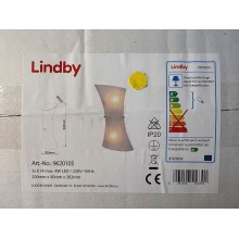 Lindby - Sieninis šviestuvas EBBA 2xE14/4W/230V