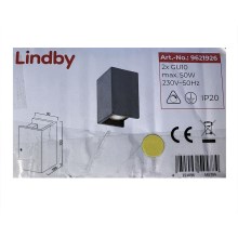 Lindby - Sieninis šviestuvas GERDA 2xGU10/50W/230V