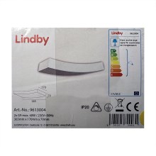 Lindby - Sieninis šviestuvas LEANDER 2xG9/20W/230V