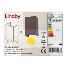 Lindby - Sieninis šviestuvas SMIRA 1xG9/25W/230V