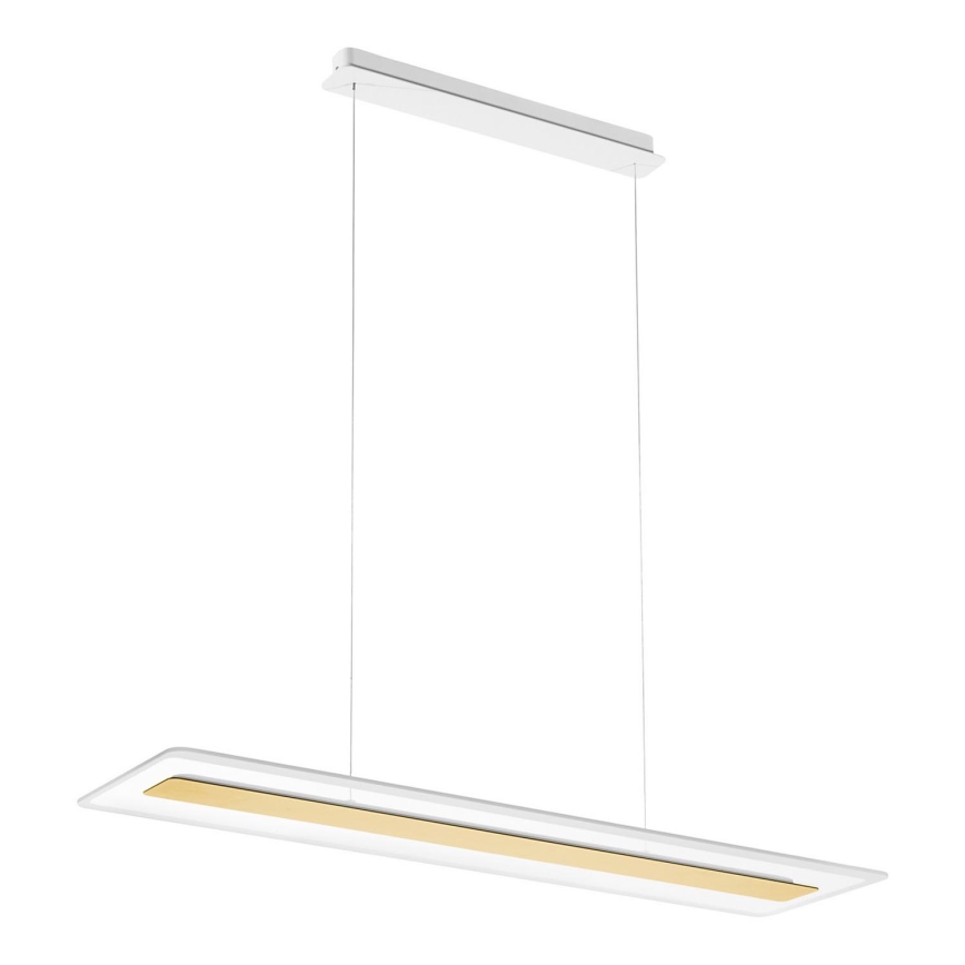 Linea Light 8939 - LED Pakabinamas sietynas ANTILE LED/45W/230V CRI 90 balta/auksas