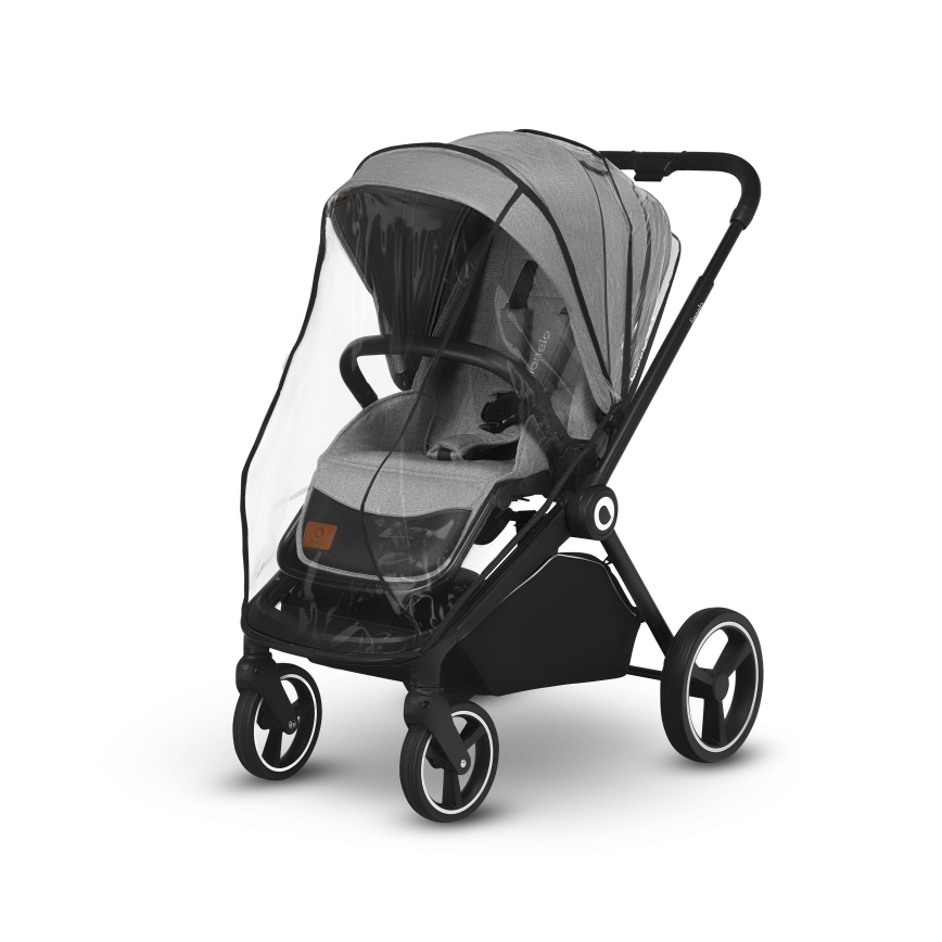 Lionelo - 2in1 kombinuotas vežimėlis MIKA Grey Stone