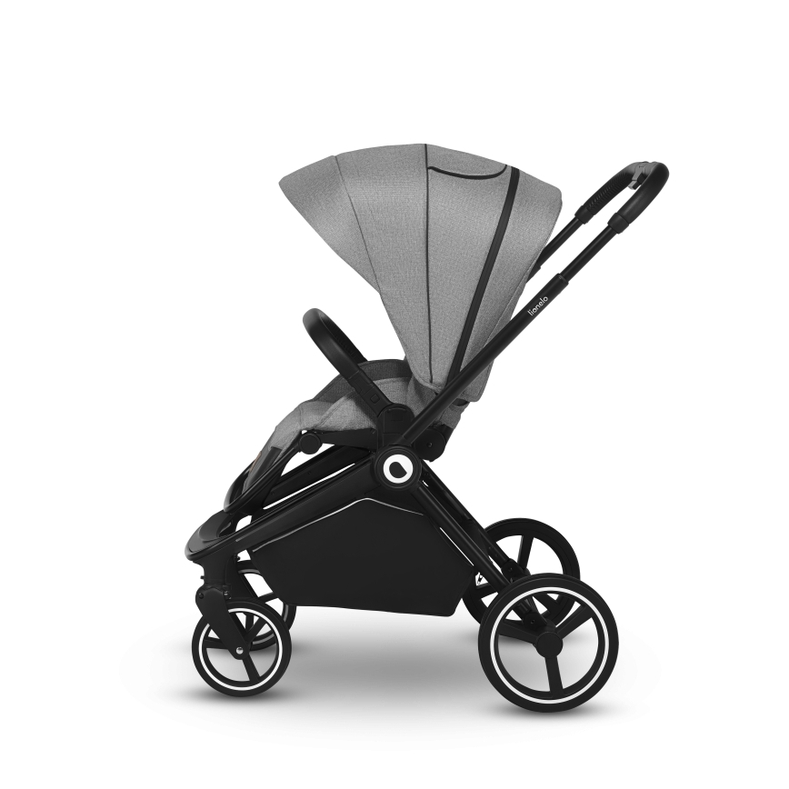 Lionelo - 2in1 kombinuotas vežimėlis MIKA Grey Stone
